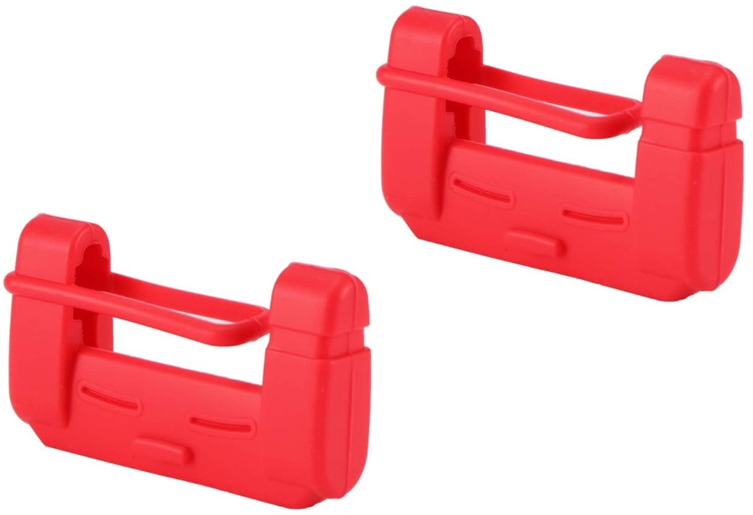 2 Stuks Autostoel Gordel Buckle Beschermcovers (Rood)