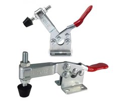 Toggle Klem 90 kg Houdcapaciteit - Koudgewalst Koolstofstaal - Antislip Handvat - Lage Hoogte Ontwerp - M6 Gat - Corrosiebestendig