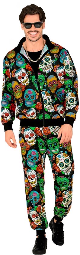Trainingspak dia de muertos