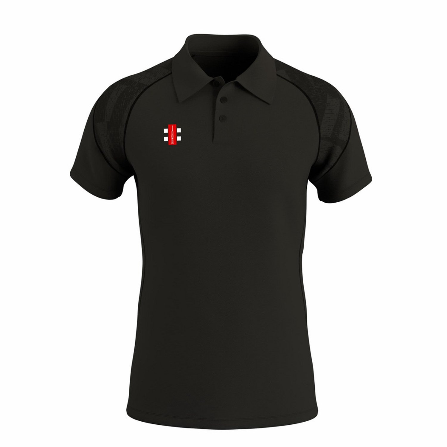 Gray-Nicolls sport polo shirt zwart extra small textiel.