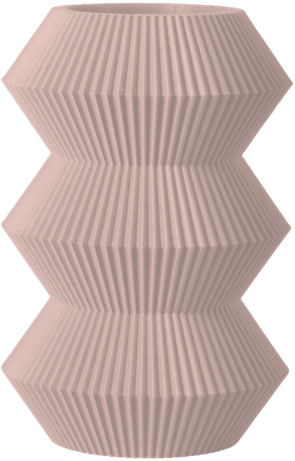 Layvo ORDEN Vaas - Bloesem - D17 x H25 cm - droogbloemen vaas - gerecycled plastic
