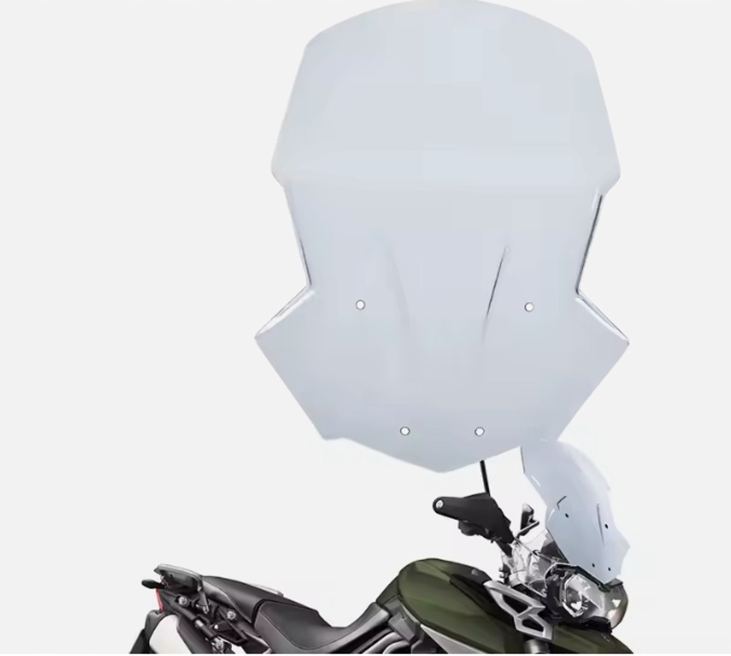 TopX Windscherm voor Triumph Tiger 800 XC/XR (2018-2021) - Helder