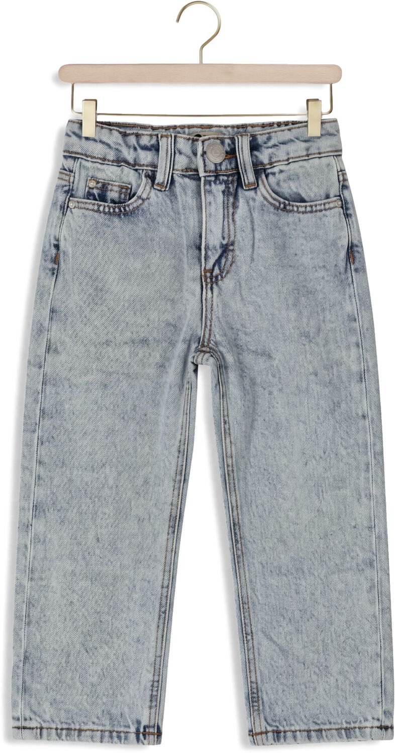 DAILY7 Denim Wide Fit Jeans Jongens - Broek - Blauw - Maat 140