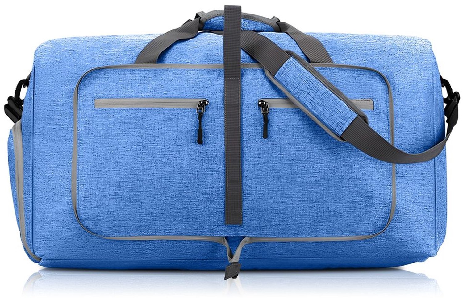 Opvouwbare Reistas met Grote Capaciteit - 60L Sporttas Blauw