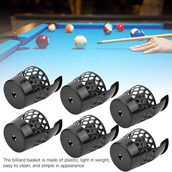 Set van 6 Billiard Tassen voor Pooltafel — afbeelding 2