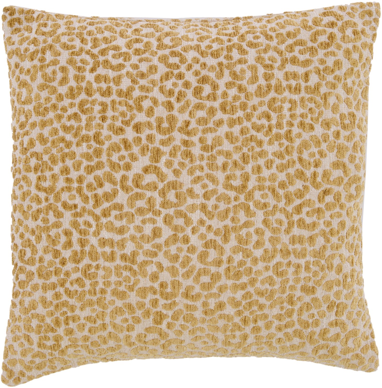 Light & Living Sierkussen SAFFORD - Geel - 45x45x10 cm
