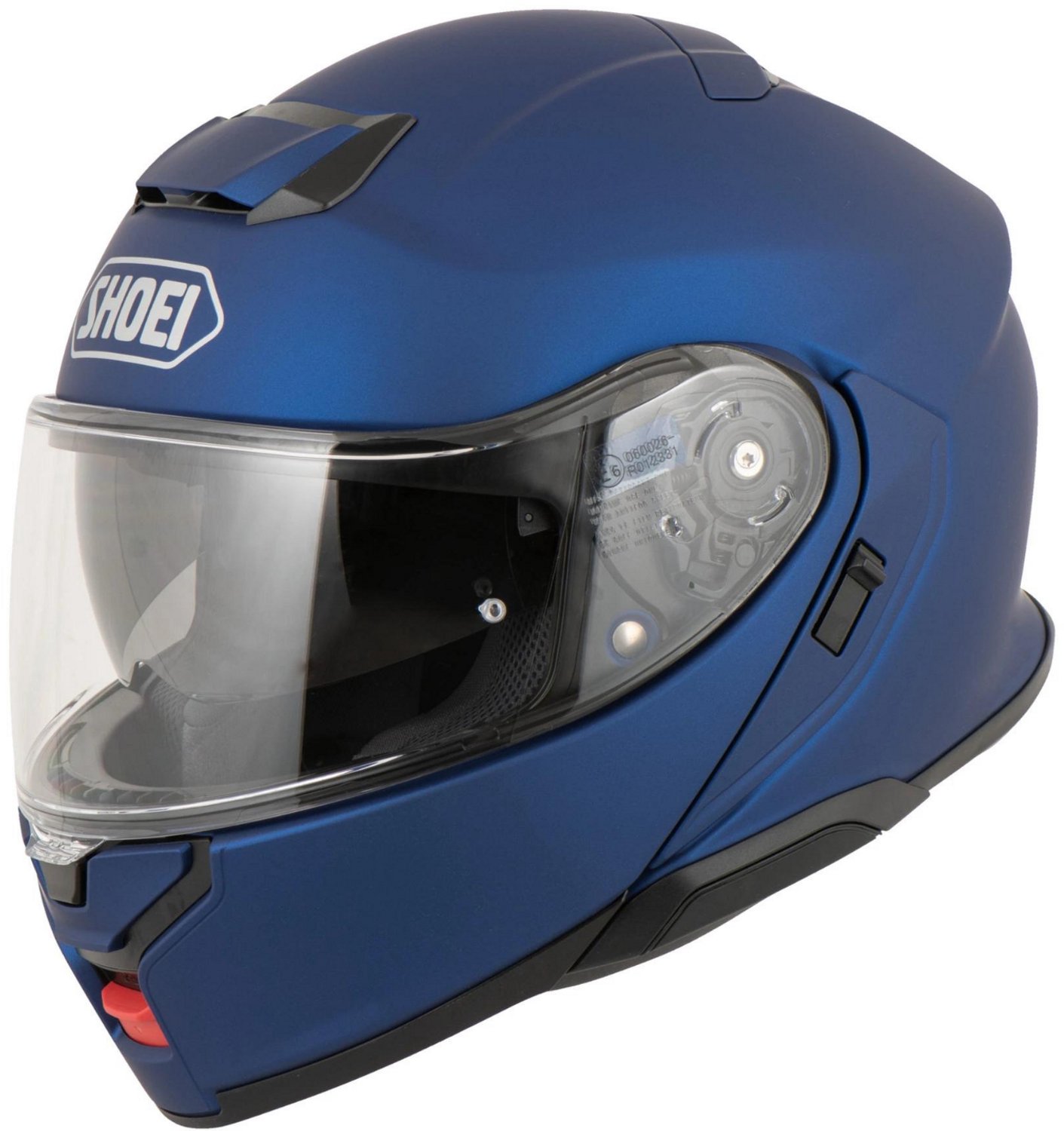 Shoei Neotec 3 Mat Blauw Metal Systeemhelm - Helm
