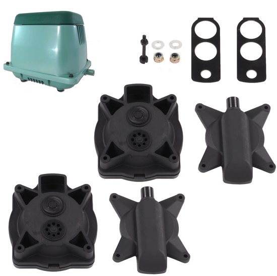 100 Membraan Kit, 100 reparatieset, complete reparatieset voor luchtpomp diafragma voor luchtpomp — afbeelding 3