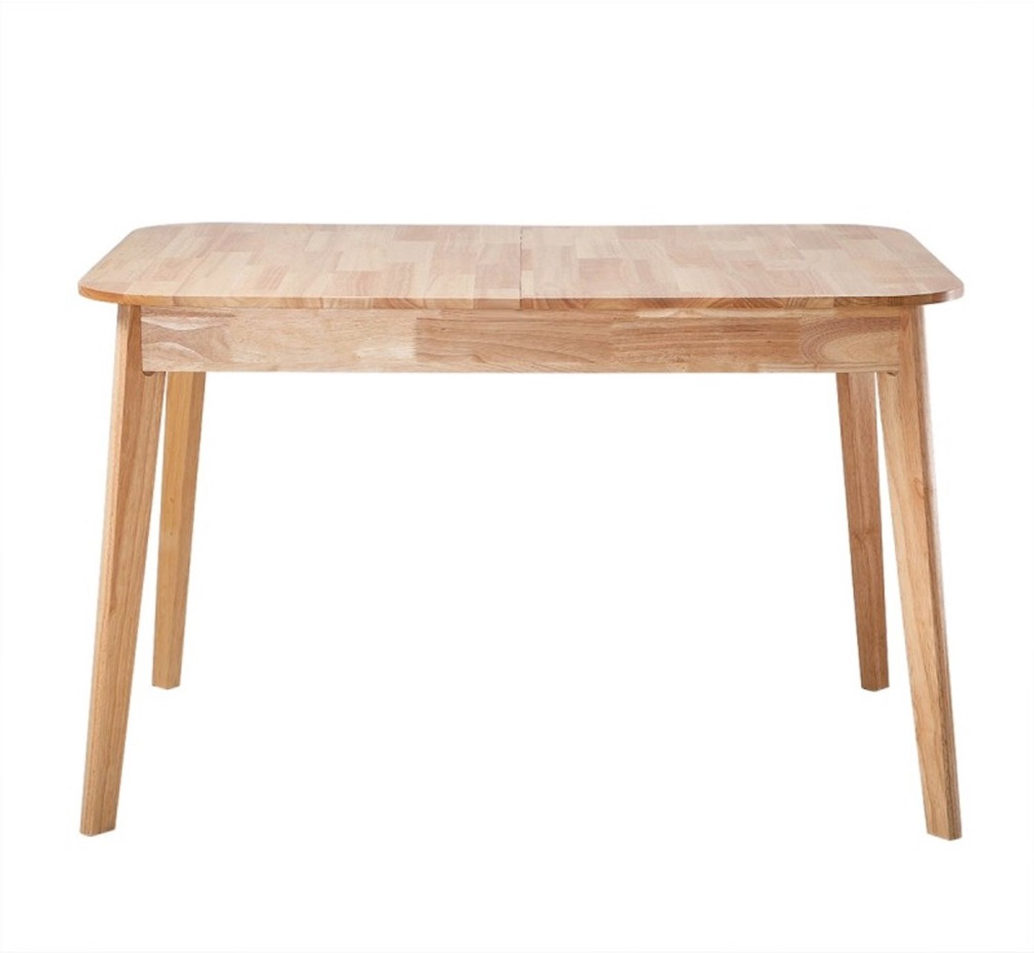 CaliCosy Eettafel uitschuifbare van 120 tot 160 cm van massief hout - SOLINE Houtlook
