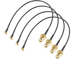 RF-adapter connector 4 stuks - 8 inch - MMCX naar RP-SMA - voor Schott uitbreiding - m-winkel