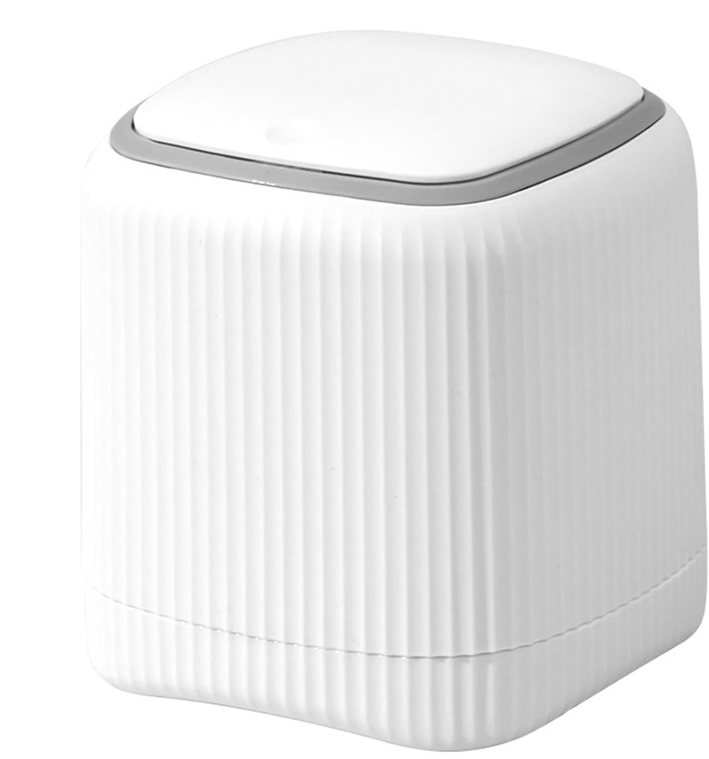 Kleine afvalemmer | recyclingemmer met deksel – klein kantoor – voor thuis, keuken, slaapkamer, wasruimte, make-uptafel, slaapzaal, werkplaats en auto.