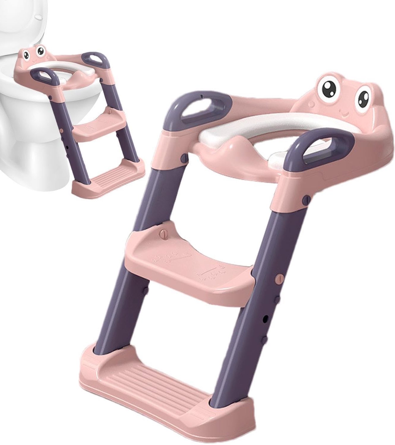 Toilet Ladder voor Jong Kind Over de Toilet Seat Handvatten Waterdicht