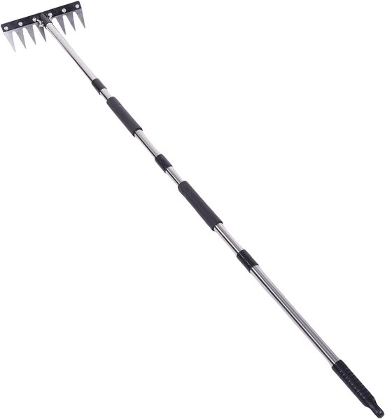 Carbon Stalen Tanden, Verstelbaar 33 47 62 Inch, Ergonomische (8 — afbeelding 4