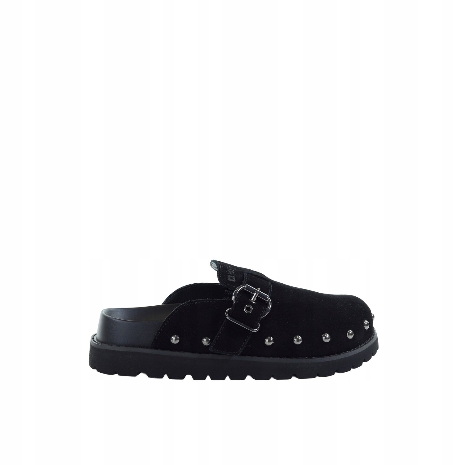 Dames Klompjes Leer Zwart BIG STAR TT27951 - Maat 38