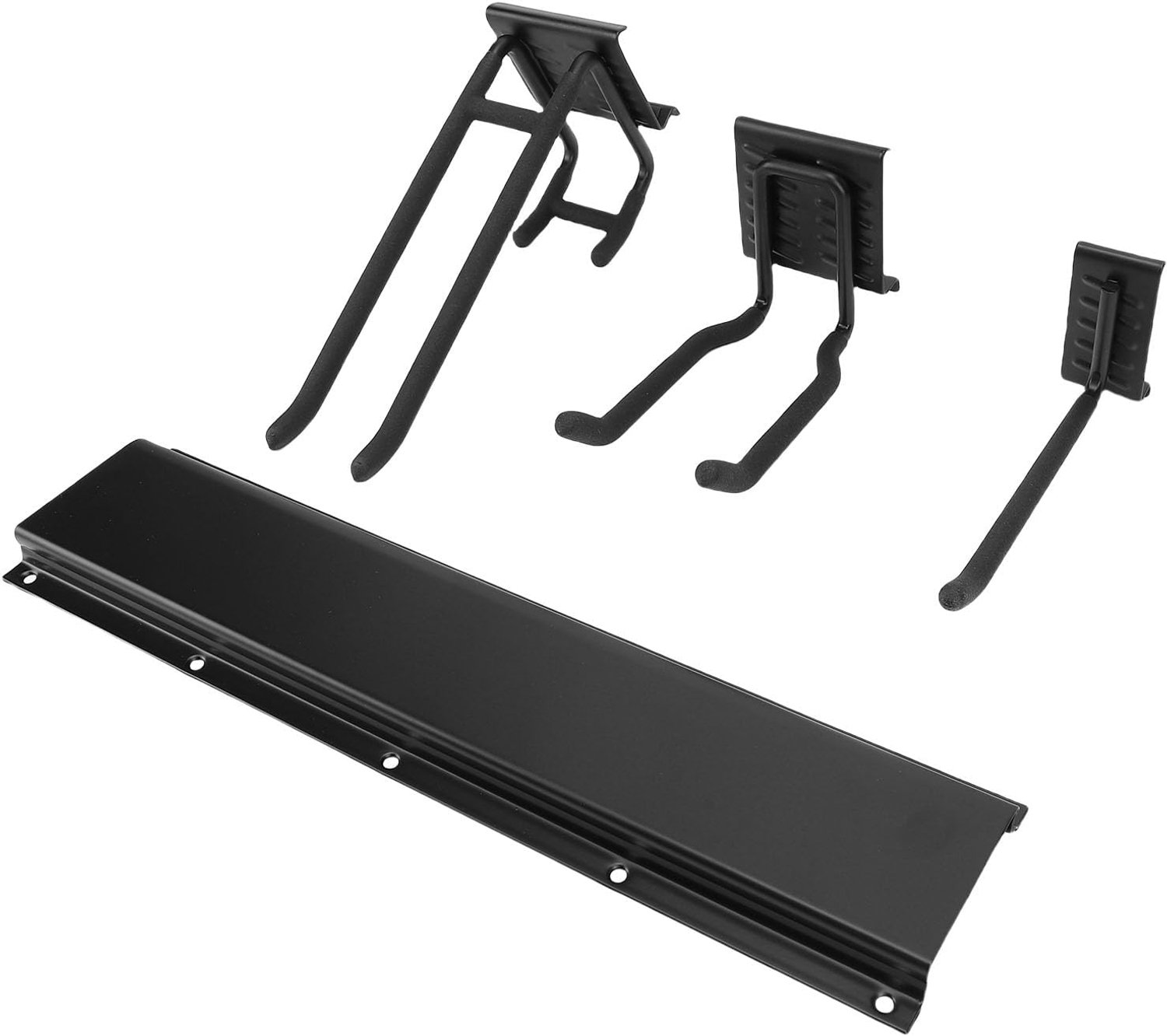 Wandmontage Gereedschapsopbergrek, Garage-wandorganizer, 16 Inch Slotbord voor Werkplaatsorganisatie met Flexibele Haken voor de Tuin