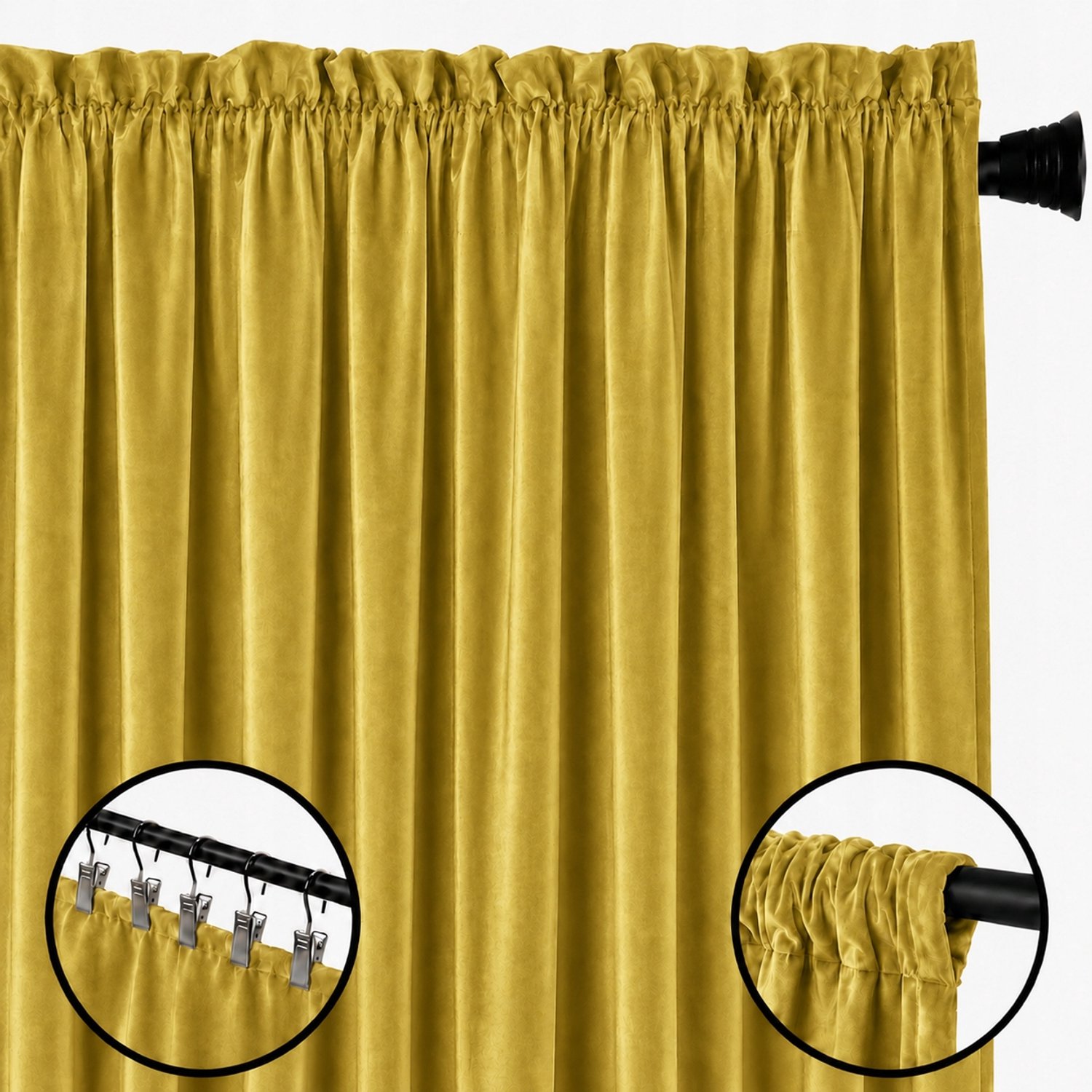 Luxe Velours Gordijn 140x250 cm - Verduisterend & Sfeervol