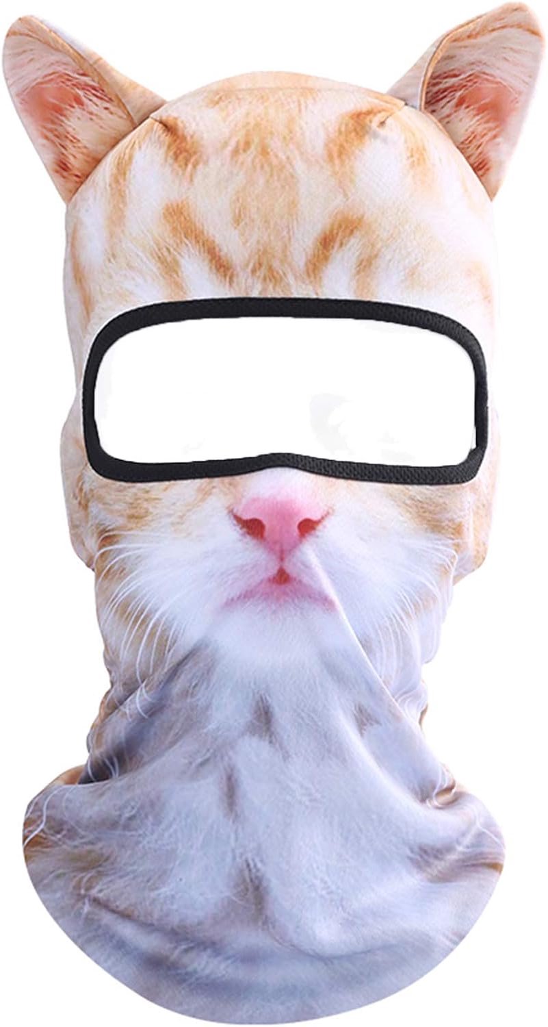 Bivakmuts voor katten, bivakmuts voor honden, Halloween-hoed, schattig volgelaatsmasker met capuchon, skimasker voor wandelen, paardrijden, outdoorsport, Sib-G-10, eenheidsmaat, Sib-G-10, one size