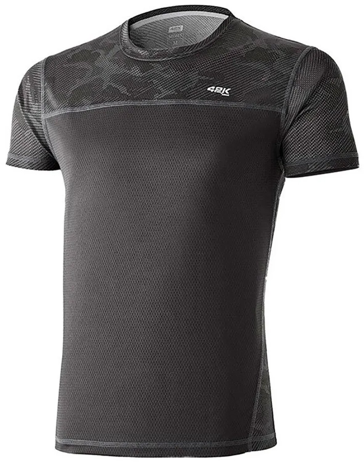 42k Running Mimet T-shirt Met Korte Mouwen Zwart XL Man