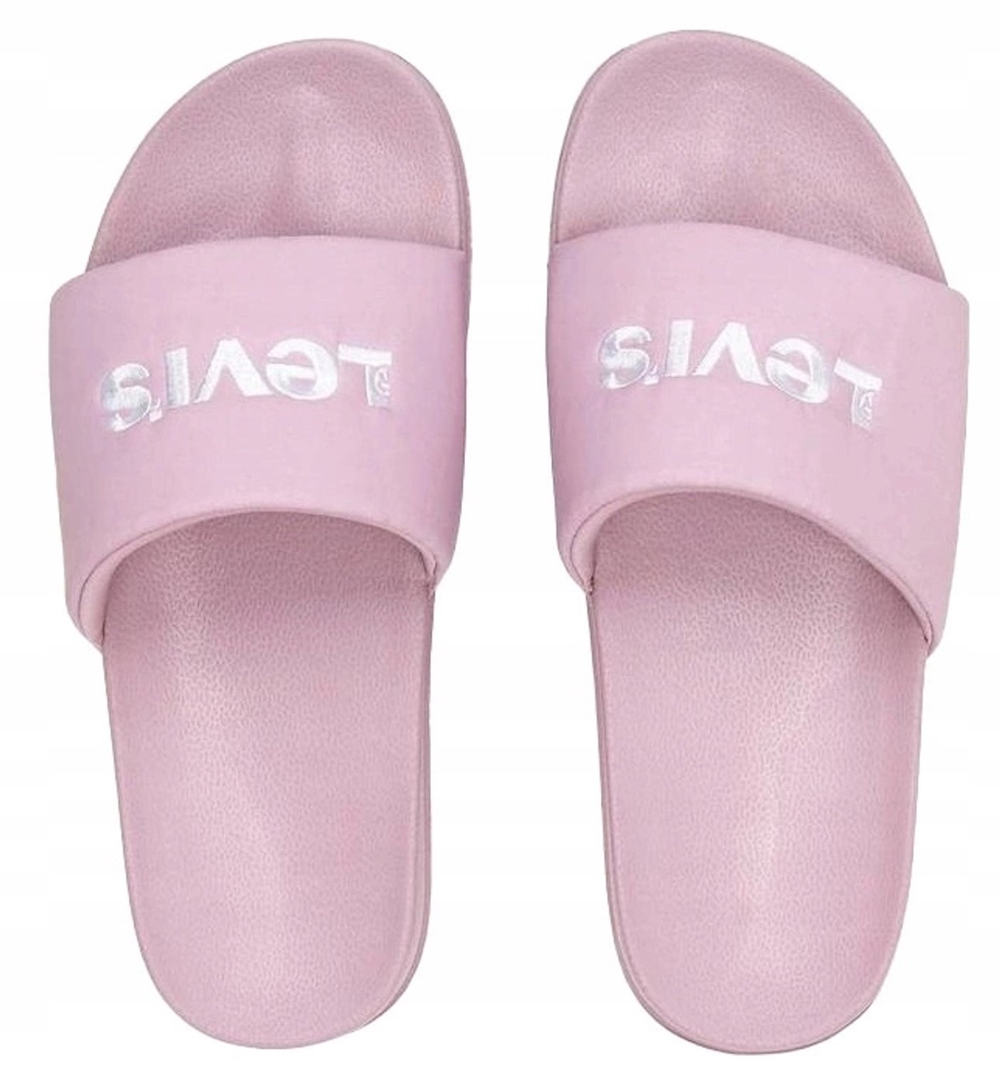 Dames Slippers Levi’s June Bold Padded Comfort & Stijl Roze