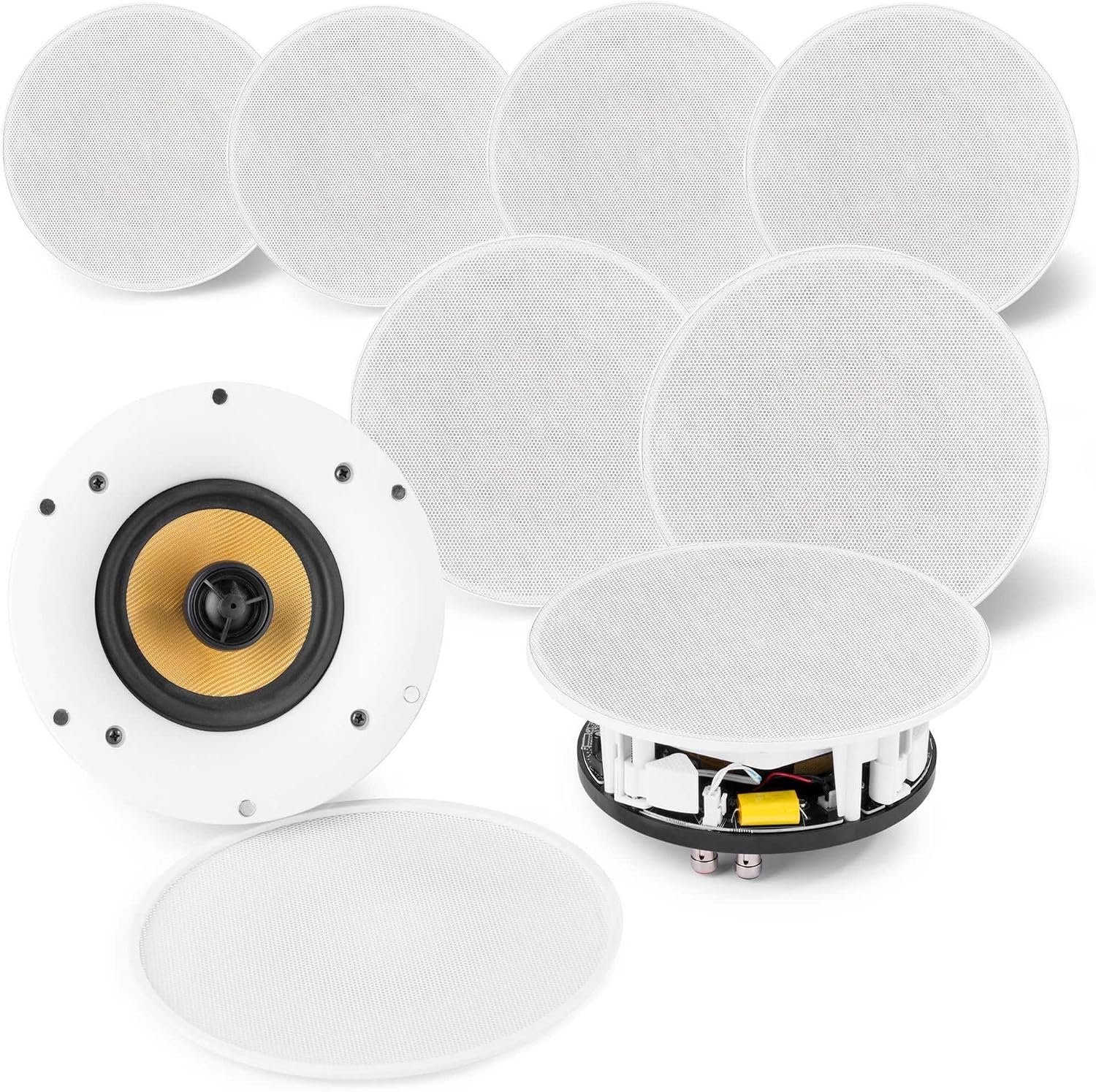 Speaker - 4 sets - WCS50 wifi plafondspeakers met Bluetooth - 400W