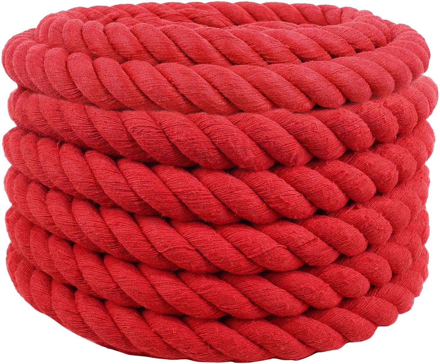 Touw 36 mm 10 m touw van katoen voor doe-het-zelf