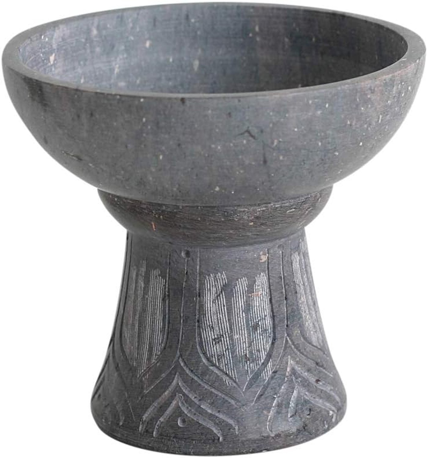 Merkloze Zachte Steen Wierookbrander Surat - 12 cm Hoog