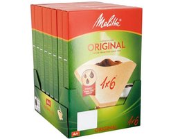 Melitta filters nr 6  40 stuks inhoud 8 consumentenverpakkingen