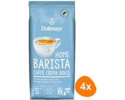 Dallmayr Home Barista Caffè Crema Dolce - koffiebonen - 4 x 1 kilo