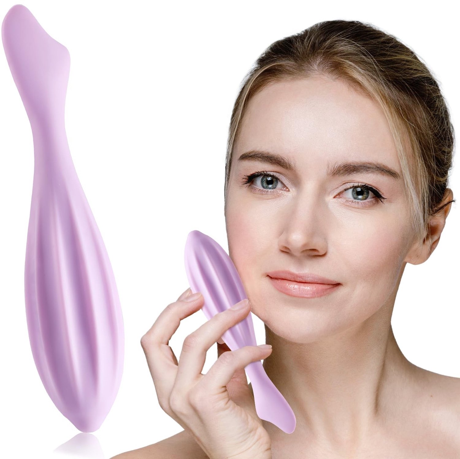 Silicone Gezichtsmassageroller voor Spierontspanning en Huidverstrakking