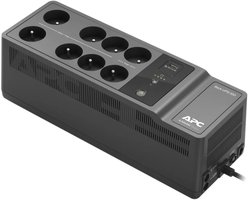 APC Back-UPS BE650G2-FR - Noodstroomvoeding 8x penaarde stopcontact (België), 650VA, 1 USB oplader, 1 USB datapoort