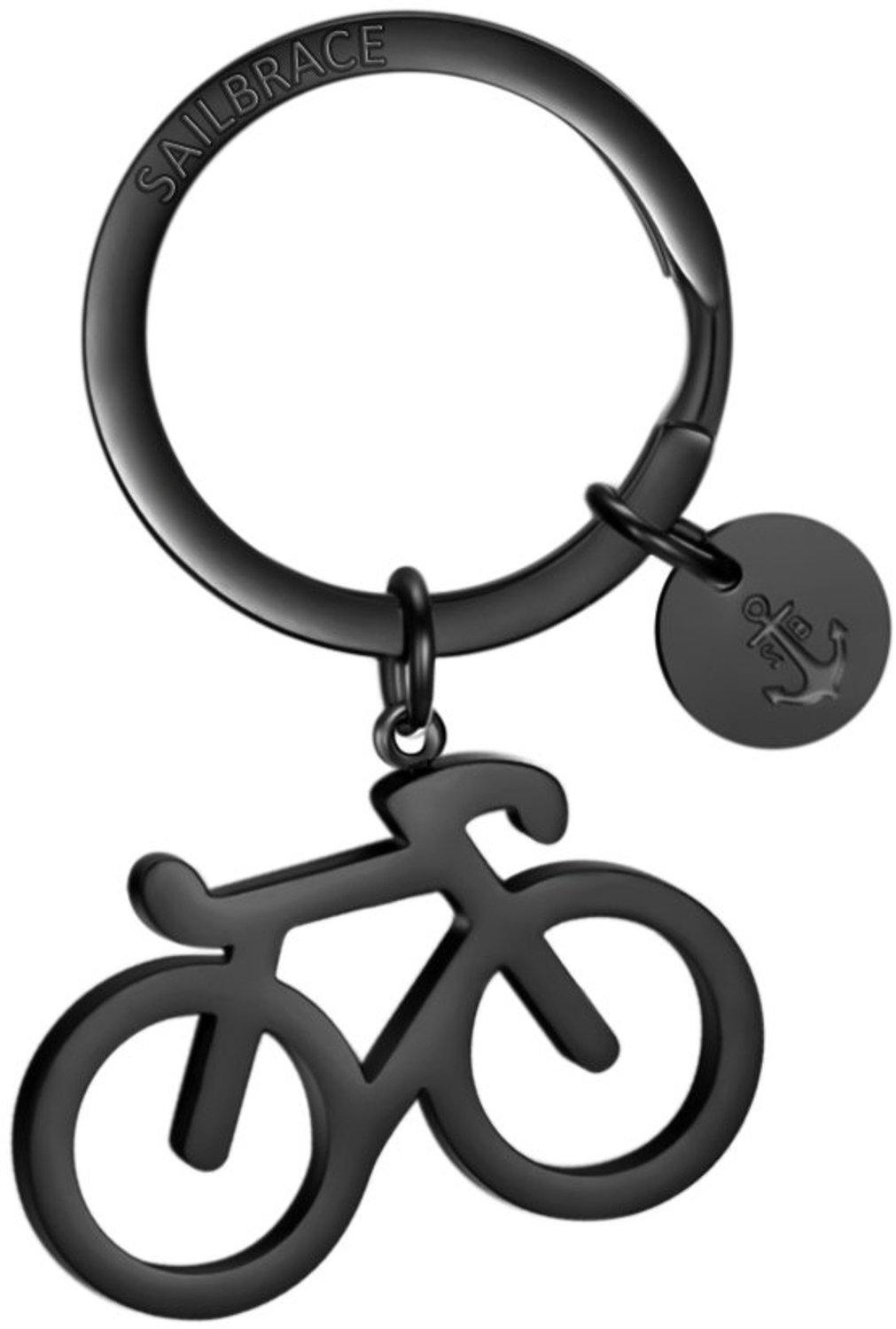 Fiets sleutelhanger Sailbrace (racefiets zwart)