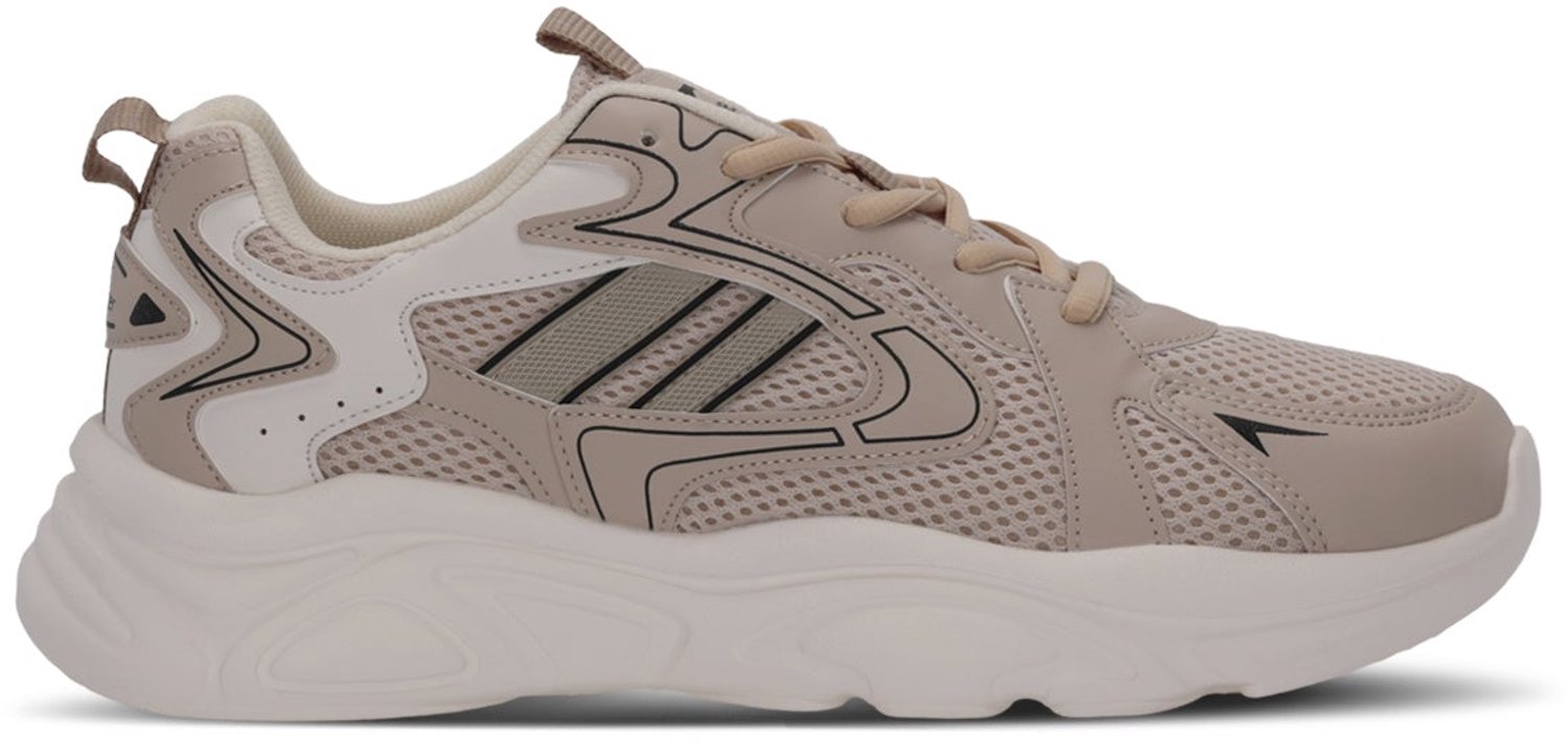 Slazenger Inmortal Heren Hardloopschoenen - Beige / Zwart