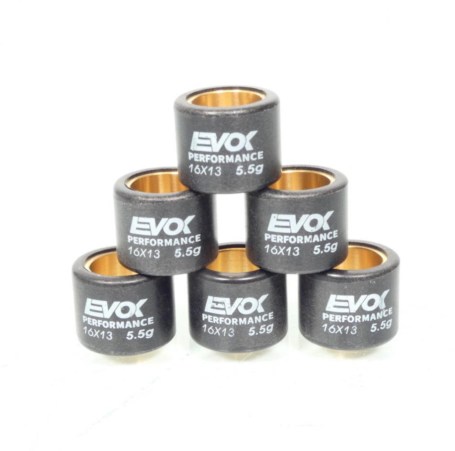 Galet rouleau de variateur EVOK pour Scooter MBK 50 Stunt 16x13 5.5Grs Neuf