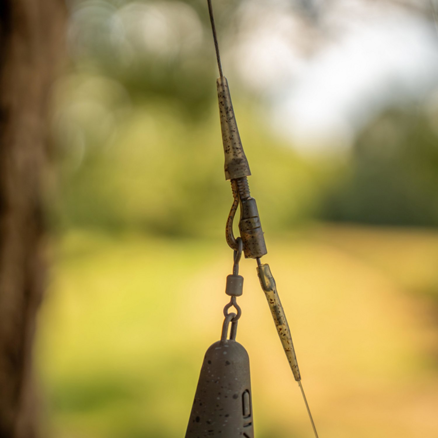 Avid Carp Outline FleckTone Pinned Lead Clips – Veilige Lead Clips voor Karpermontages