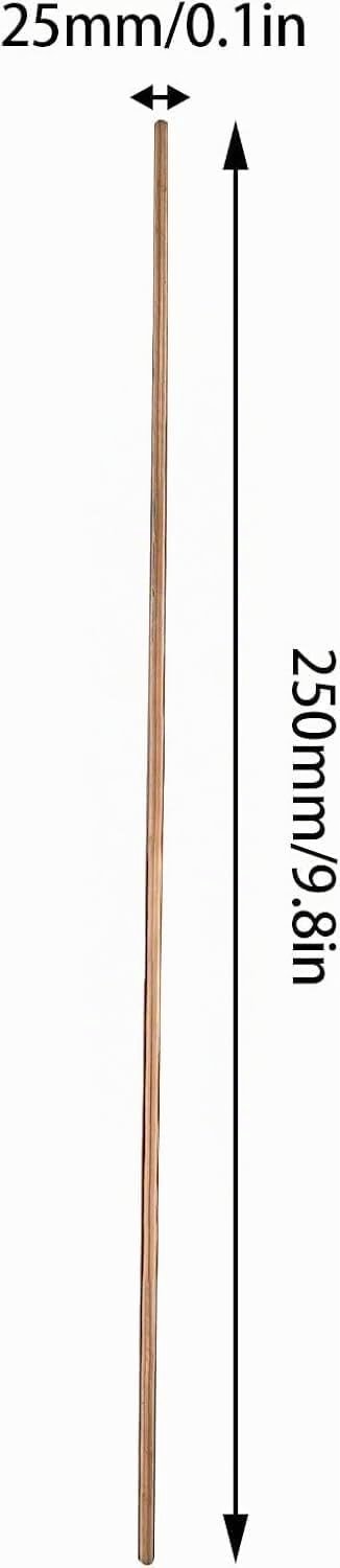 20 Flessen Koper Looddraad, Fosfor-Koper, Laag Temperatuur Looddraad, 250 x 2.5 mm, Geschikt voor HVAC, Airconditioning en Koelinstallaties — afbeelding 2