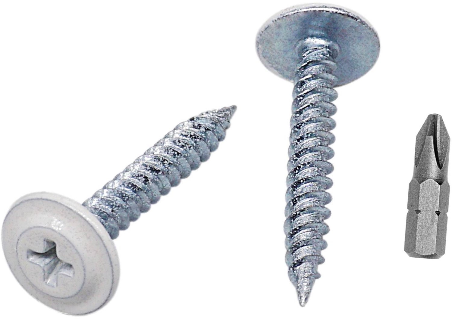 Zelftappende Houtschroeven 4.2 x 30 mm - 250 Stuks, Wit