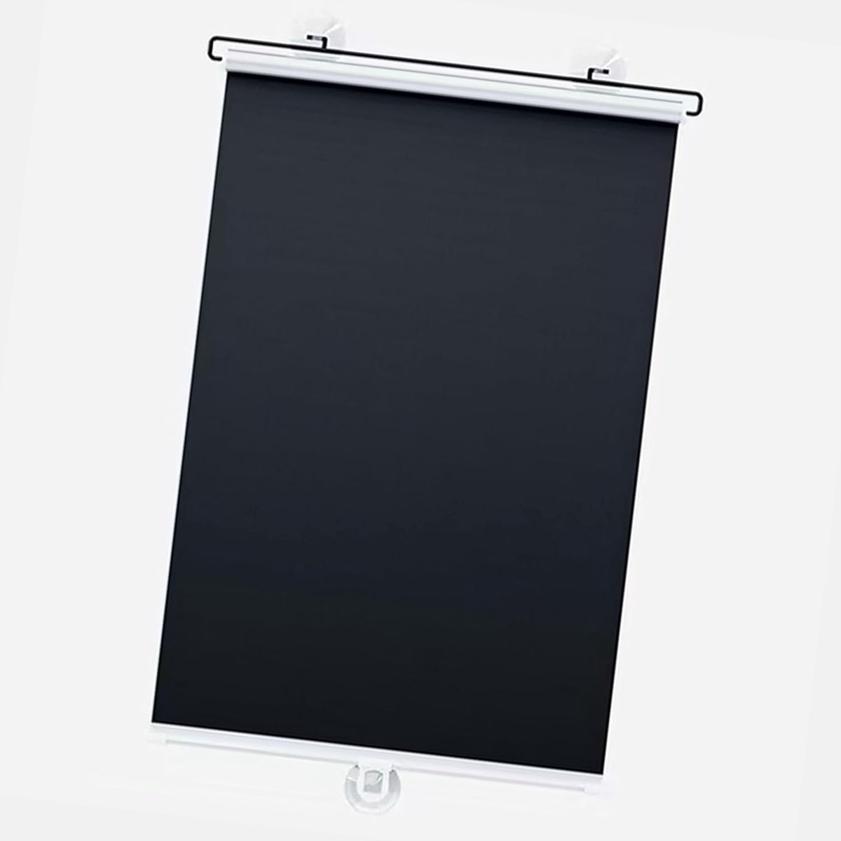 45 x 125 cm - oprolbaar rolgordijn - Draagbaar - met zuignappen kan worden geïnstalleerd zonder te boren - Verduisterend rolgordijn - flexib