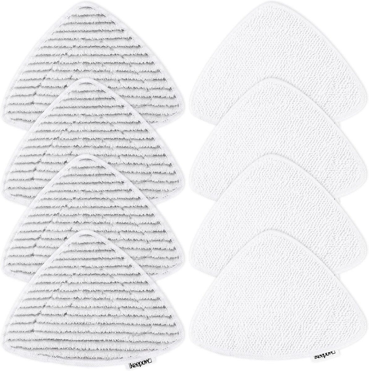 Vervangende Stoomreiniger Covers voor Vileda Steam Cleaner - Geschikt voor Vileda Steam PLUS - Duurzaam en Effectief (4 Grijze Covers)