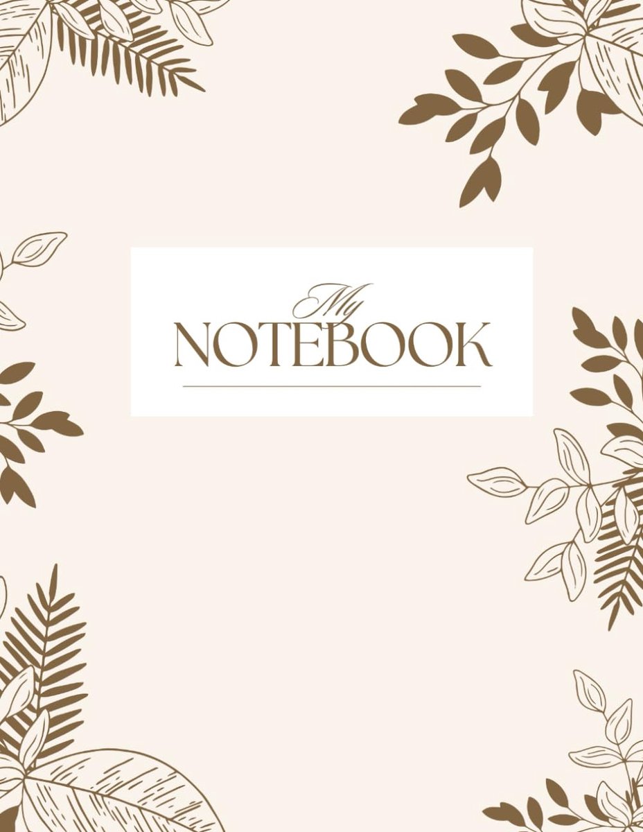 Minimalist Leaves Notebook: Crush Your To-Do List in Style with Lined Pages, and Everyday Durability - ShopVlot