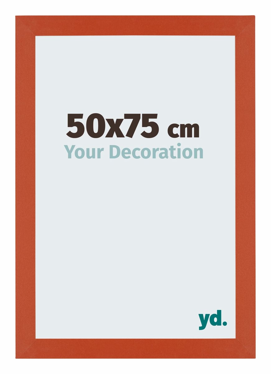 yd. Your Decoration - Fotolijst 50x75 cm - MDF - Oranje - Mura