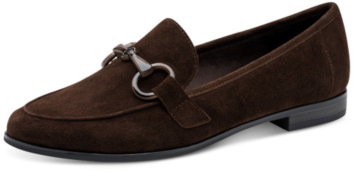 Marco Tozzi art. 2-24245-47 304 bruin suede dames instapper