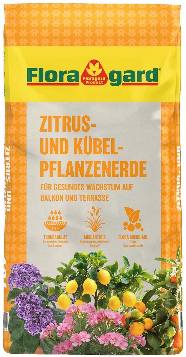 Floragard citrus- en kuipplantenaarde 40 liter