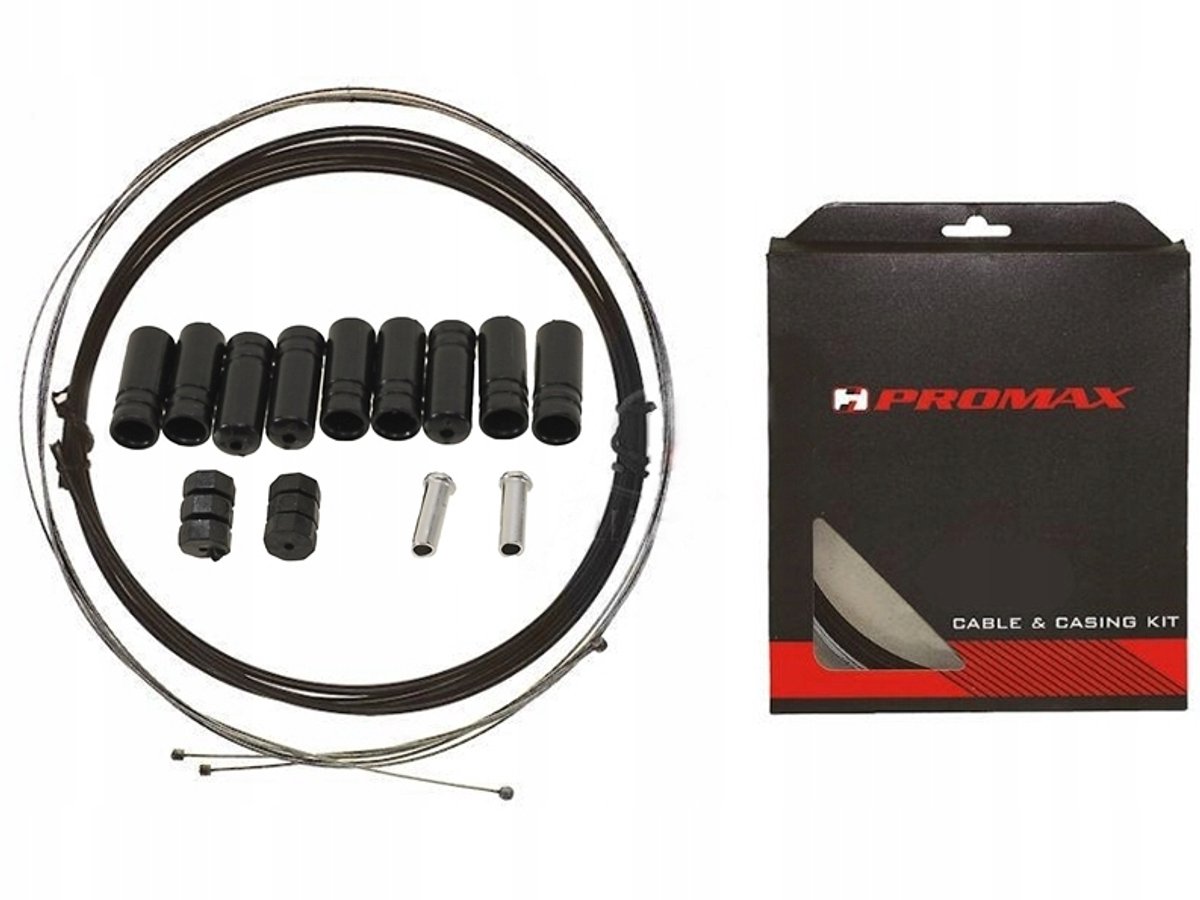 Promax Versnellingskabelset MTB Trekking Race - Zwart