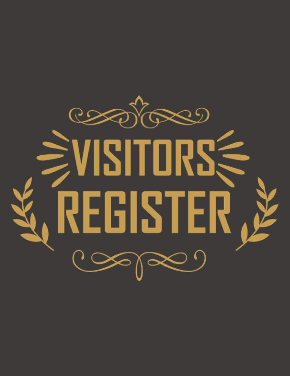 Visitors Register: Sign In and Out Book for establishment, Business, Office, Hotels and More, Track and Trace journal - ShopVlot