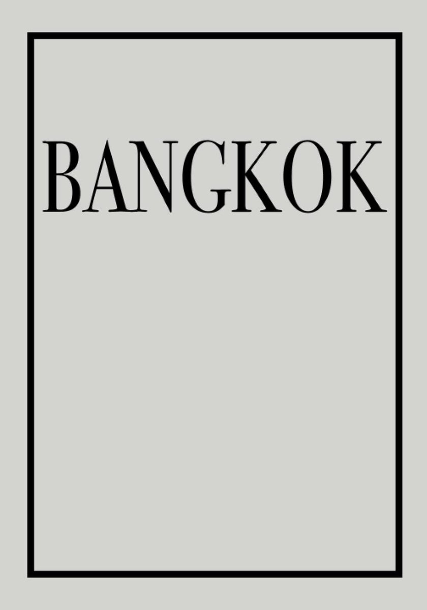 Bangkok: Pale Grey Decorative Coffee Table Book - Create A Luxurious 'Show Home' Feel - ShopVlot