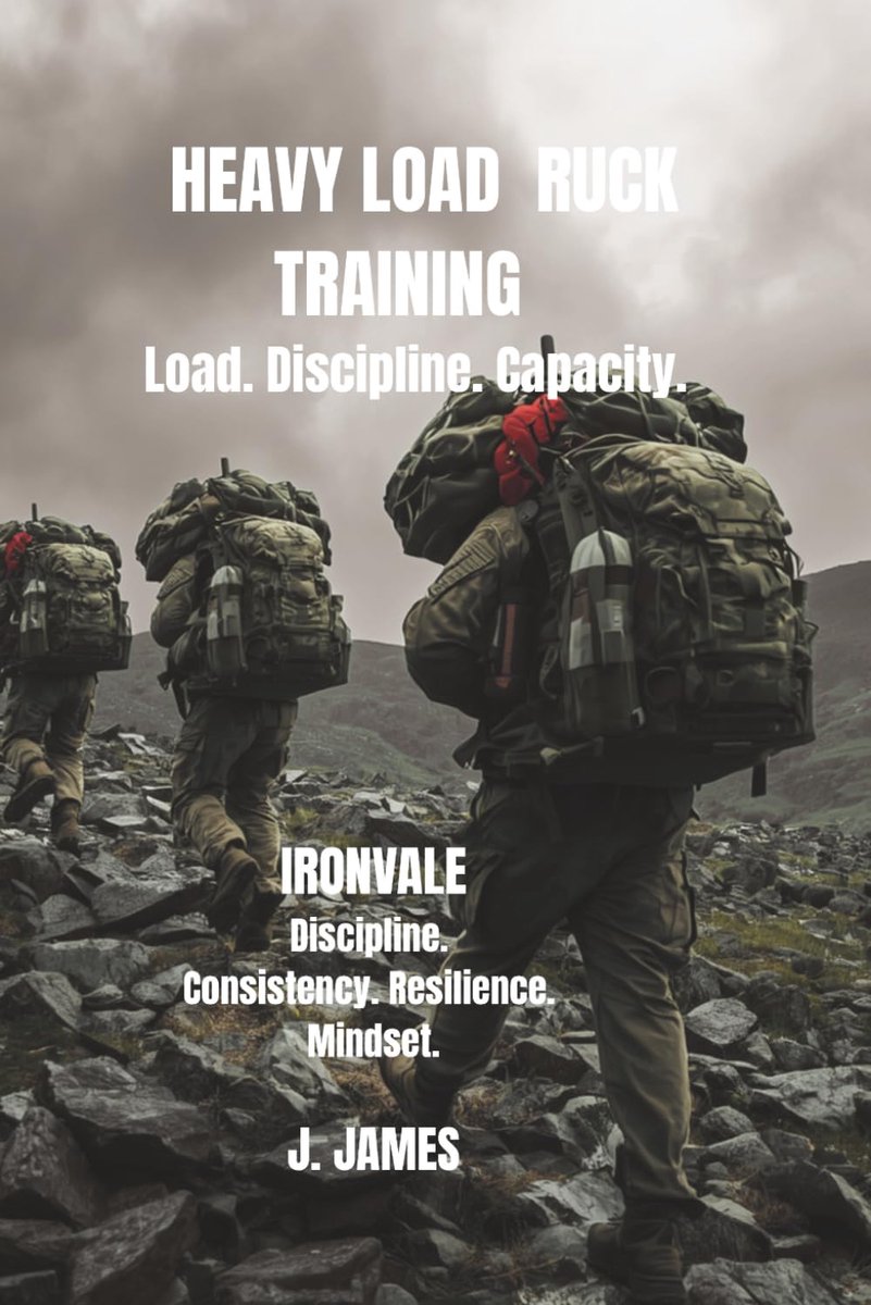 Heavy load ruck training program and log: Load d distance development, record progress, hill integration and terrain - ShopVlot