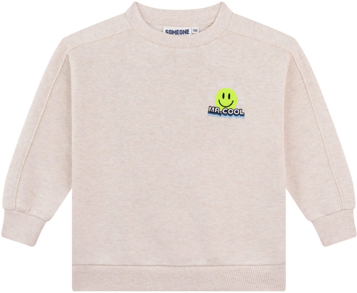 Someone - Jongens sweater - Maat 122 - Jongens - Beige -