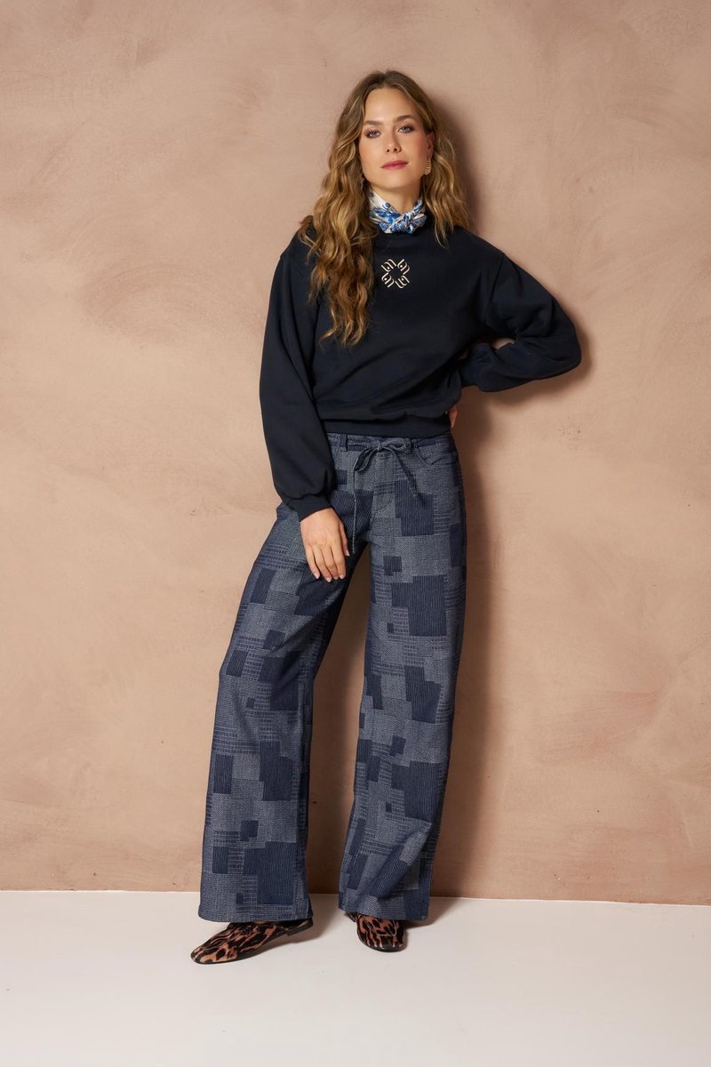 Pant Inoa - Denim Patchwork