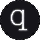 Seletti Neon Art - Applique - lettre Q
