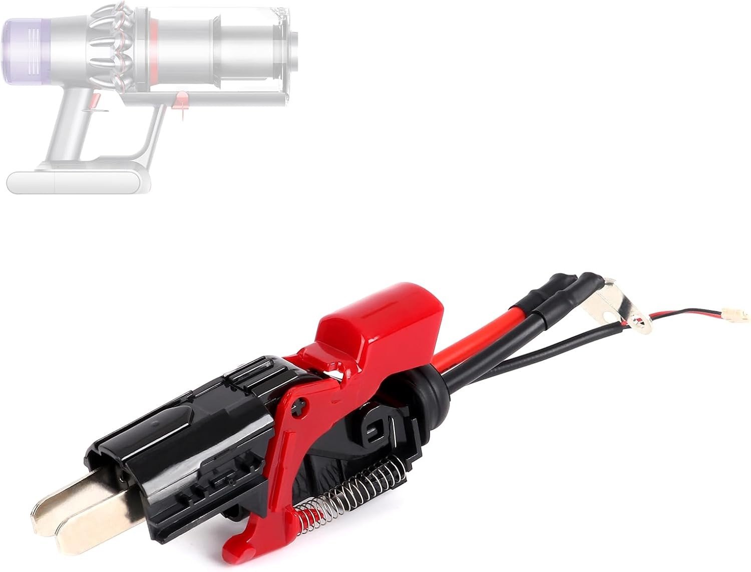 Vervangende Schakelaar voor Stofzuiger met Verbeterde Powerknop, Geschikt voor Dyson V11 SV14, Duurzaam en Betrouwbaar Accessoire